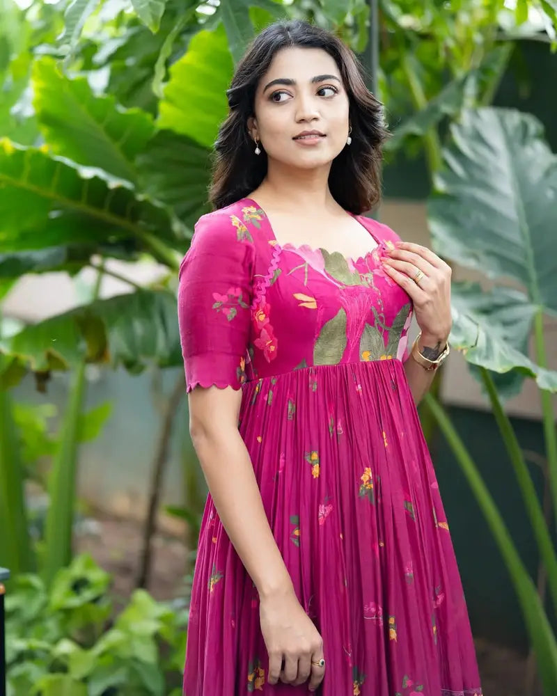 RUBINA LONG WESTERN DRESS