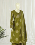 Premium 60-60 Cotton Pakistani Style Sleeves Kurti Palazzo Dupatta