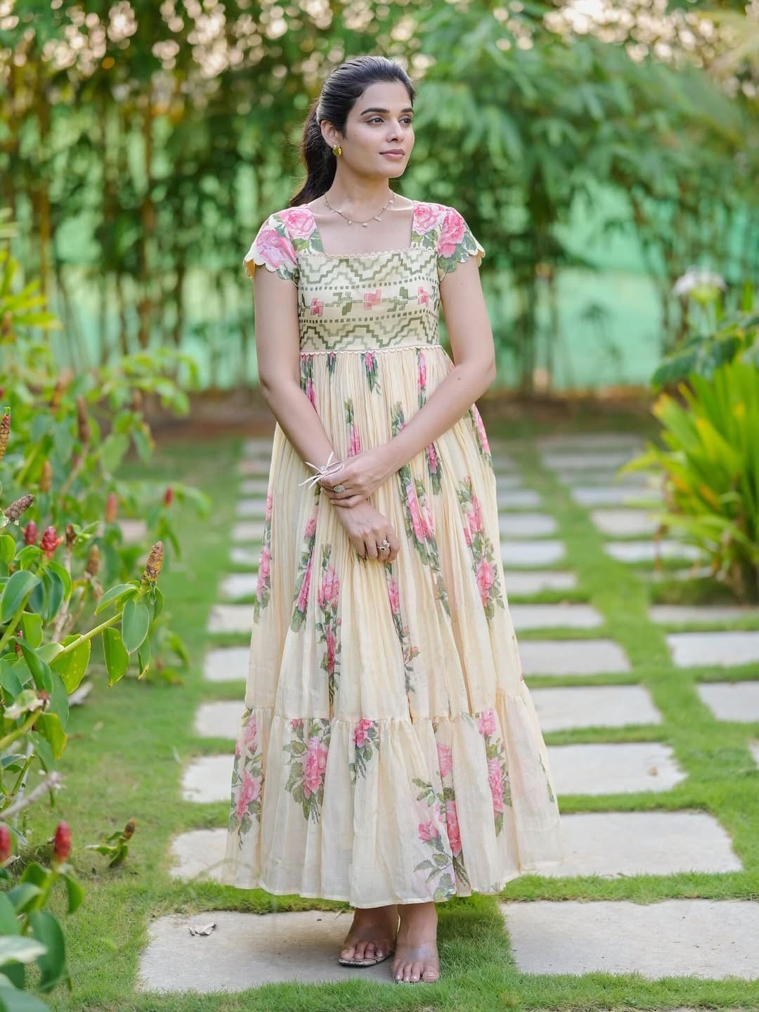 INAYAT-Heavy Fancy Long Western Dress