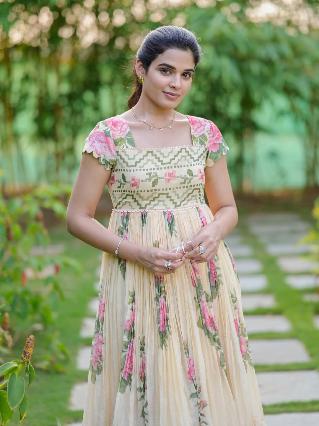 INAYAT-Heavy Fancy Long Western Dress